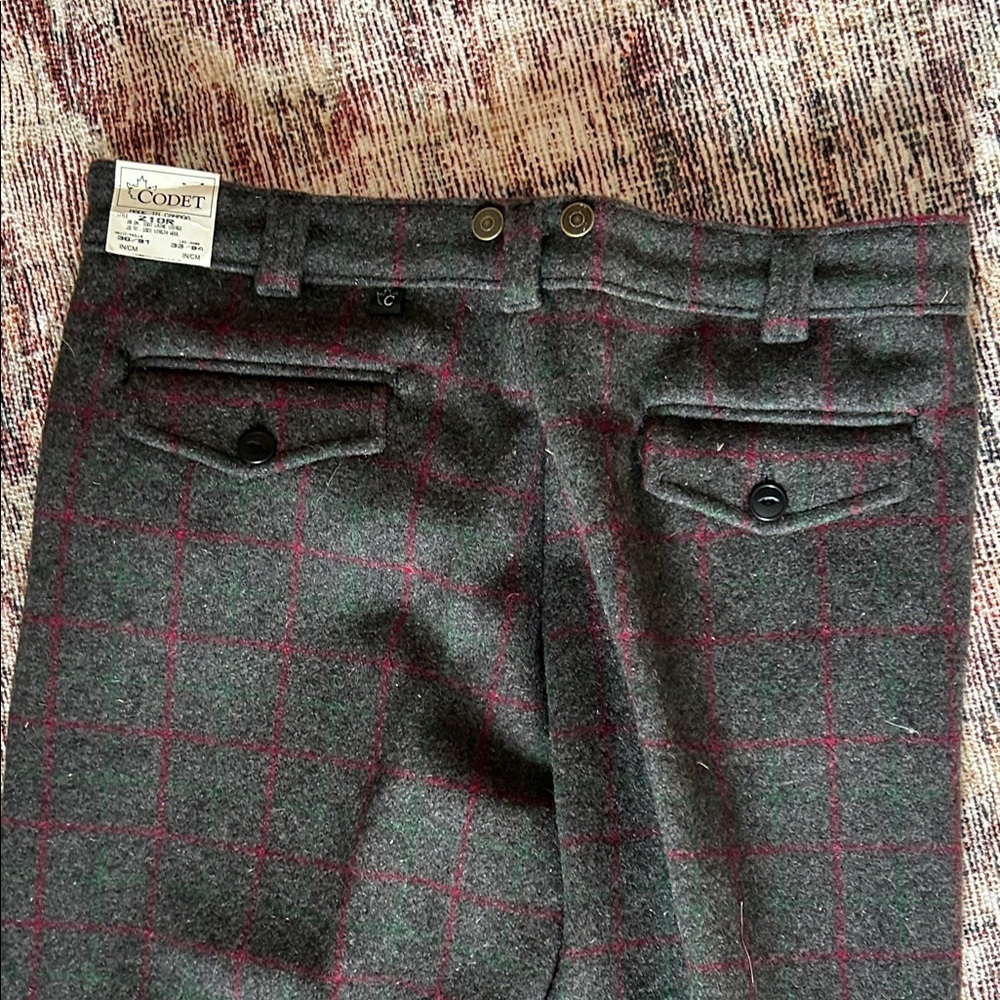Vintage Men's Codet Adirondack Plaid Pants - Picture 7 of 9